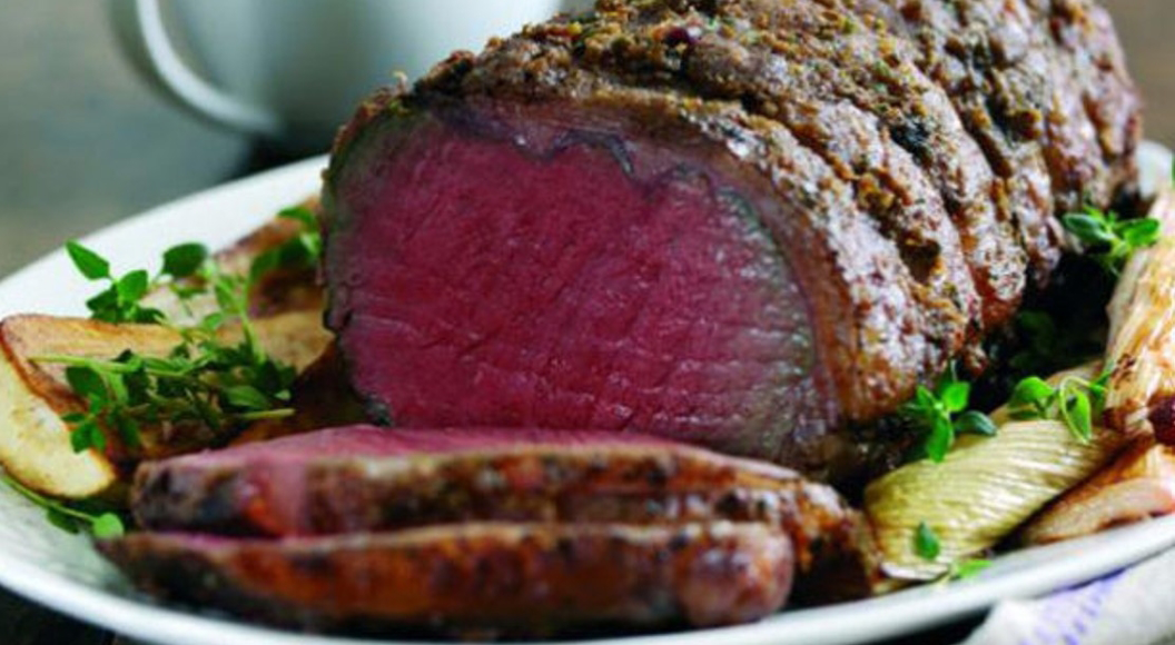 Roast Angus Beef with Vegetables